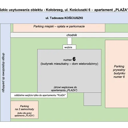 Plaza Z 2 Sypialniami I Salonem - 150 M Od Morza Kołobrzeg